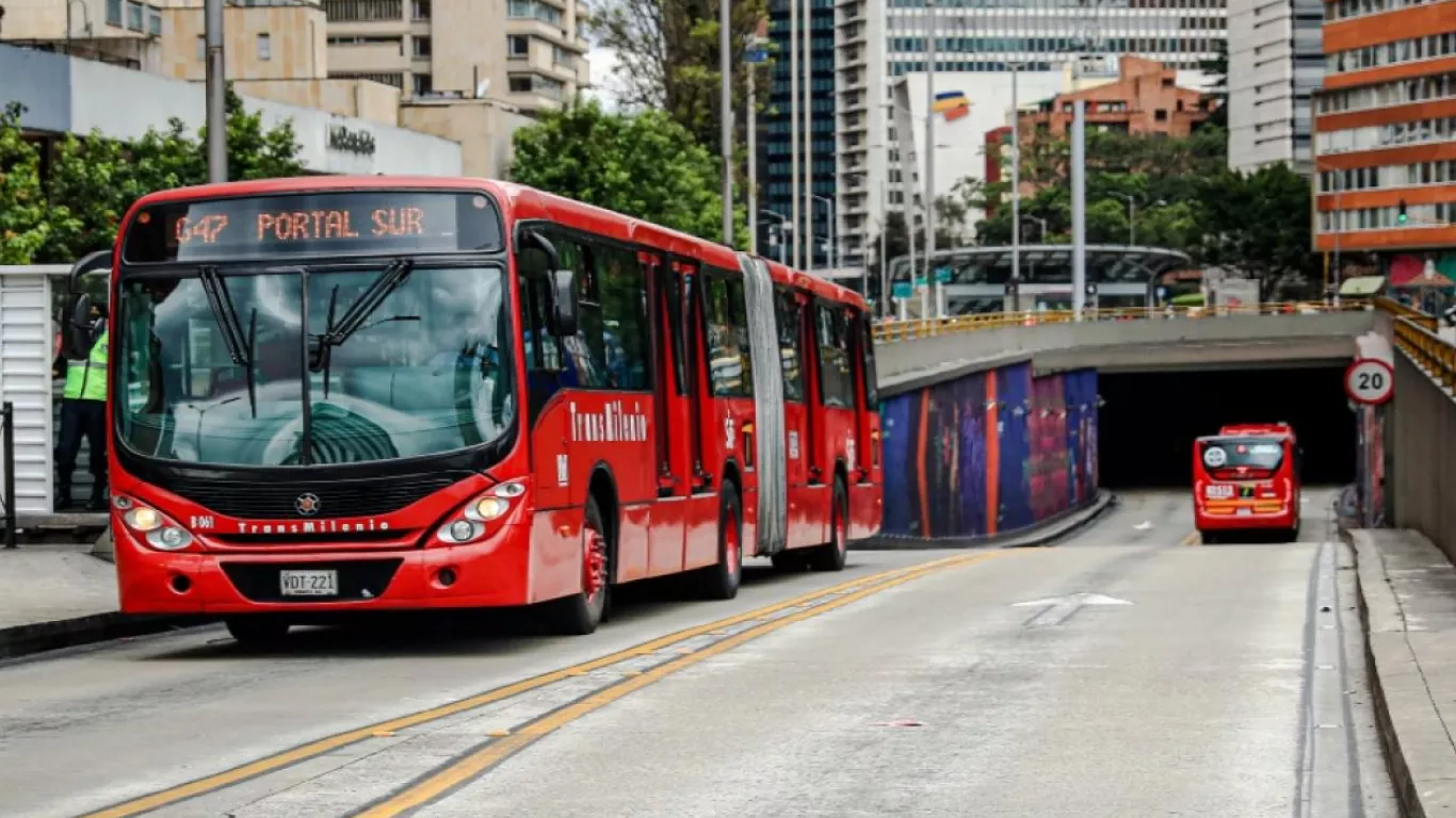 Policía de Bogotá Transmi