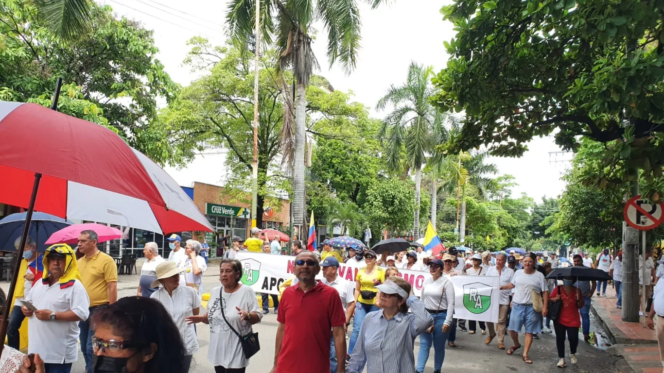 Marchas nacionales contra el Gobierno de Petro: conozca horarios y puntos de encuentro Las marchas que se presentaran a nivel nacional serán en contra del gobierno de Gustavo Petro, principalmente contra el texto de la reforma tributaria que actualmente cursa en el Congreso.