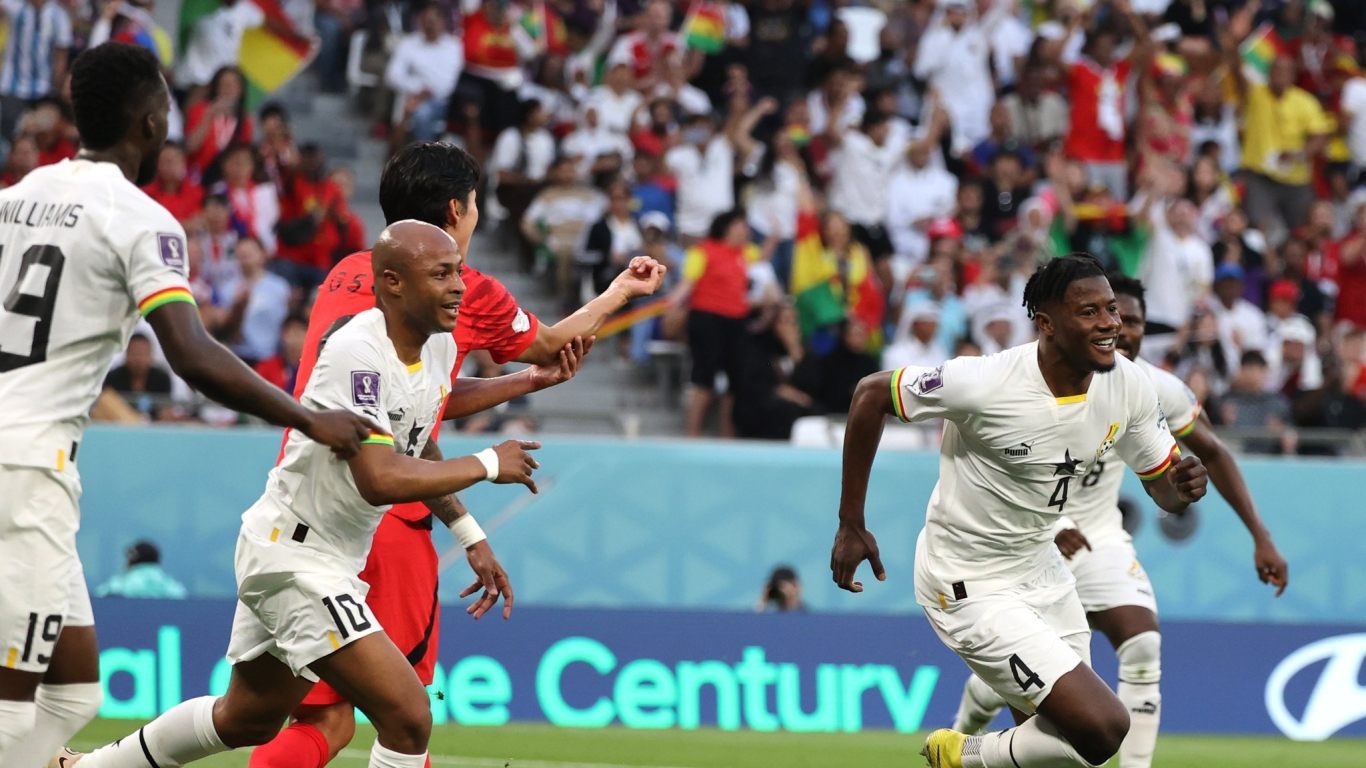 Ghana derrota 3-2 a Corea del Sur