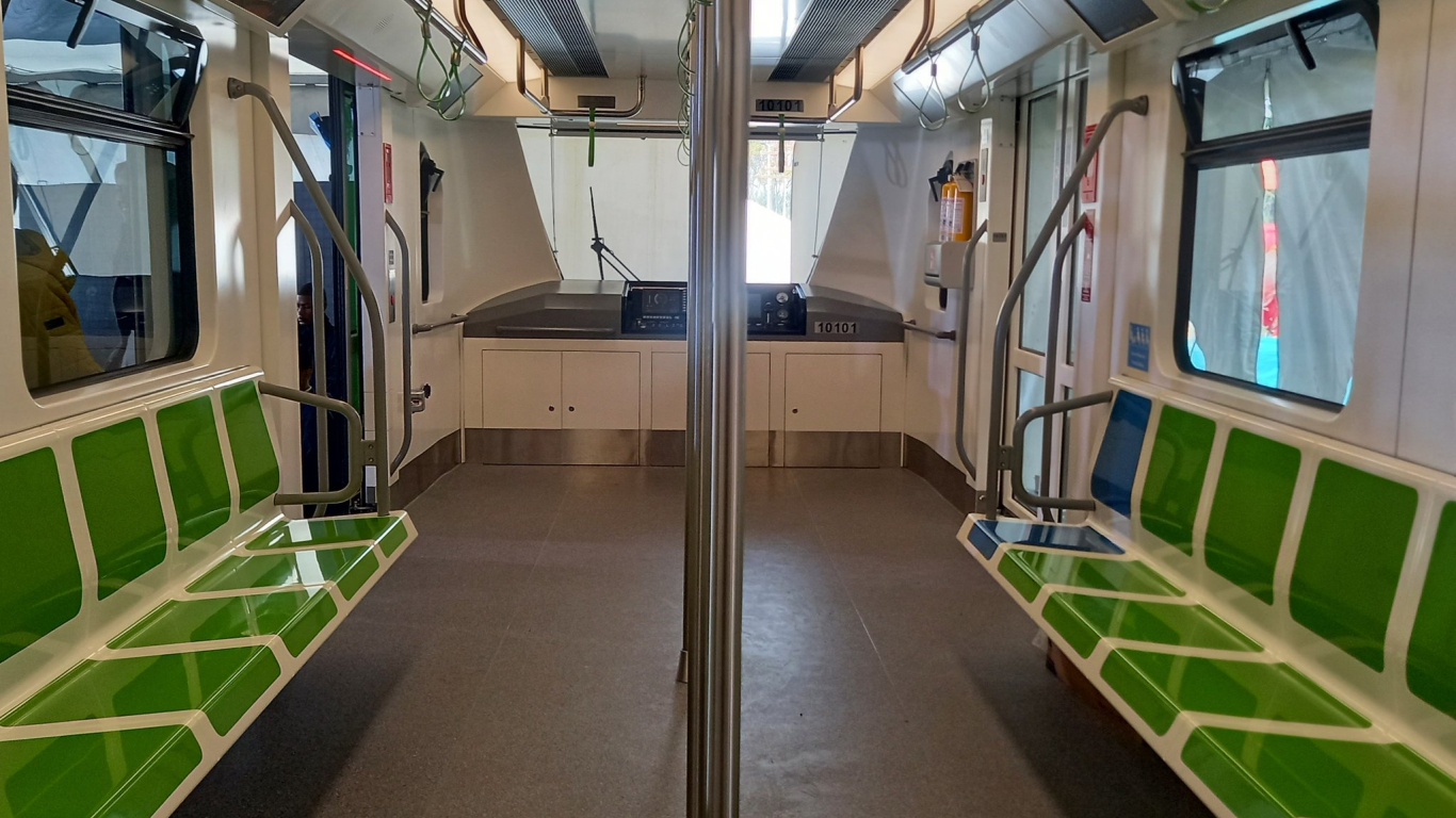 Vagón Metro Bogotá