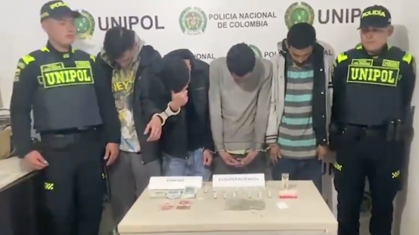 Autoridades desarticulan banda delictiva dedicada a la venta de drogas alucinógenas