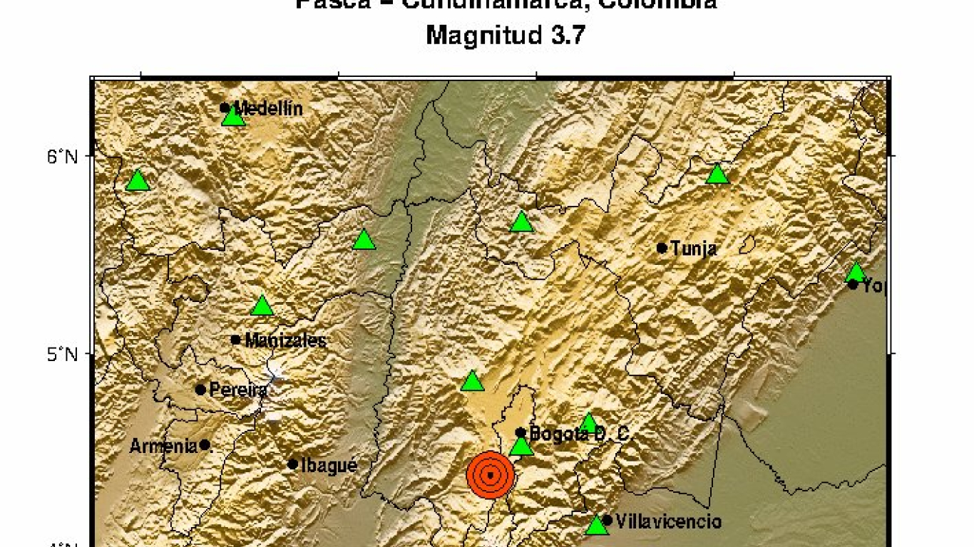 sismo Bogotá