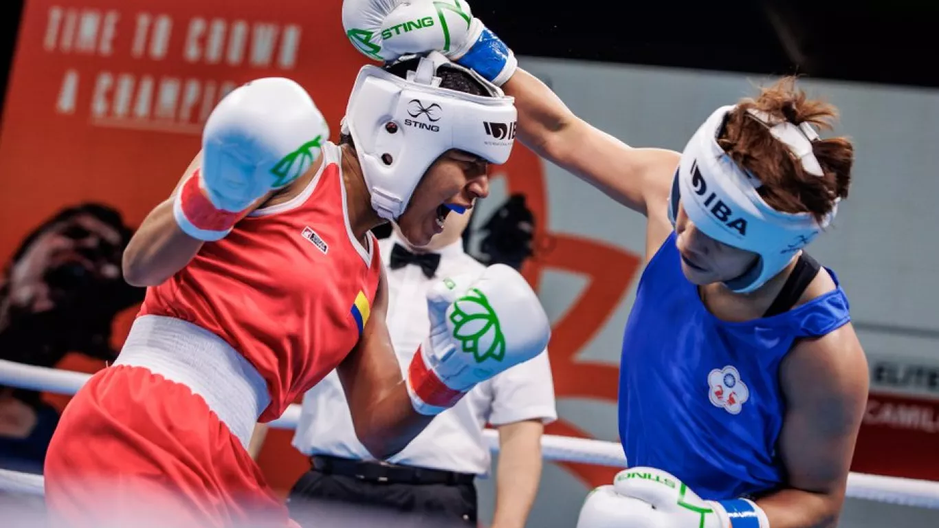 Pugilistas colombianas