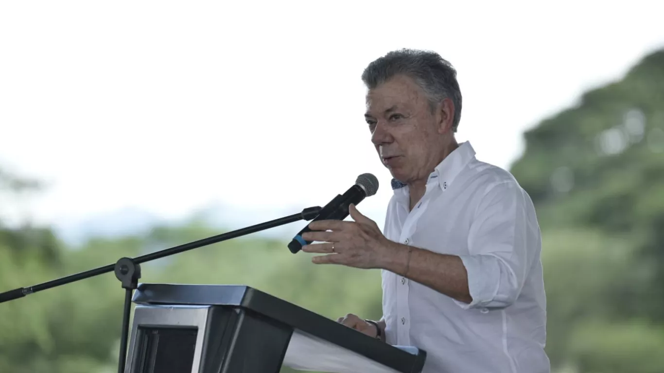 Expresidente Juan Manuel Santos