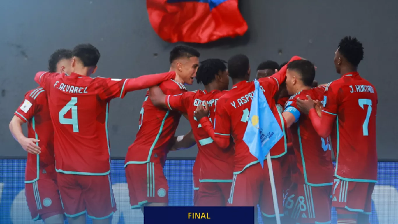 Colombia ganó en su debut en el mundial sub-20