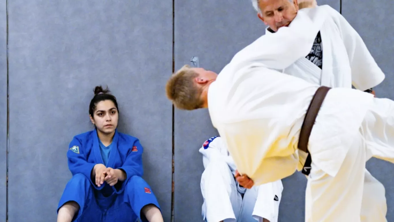 Mujer judo