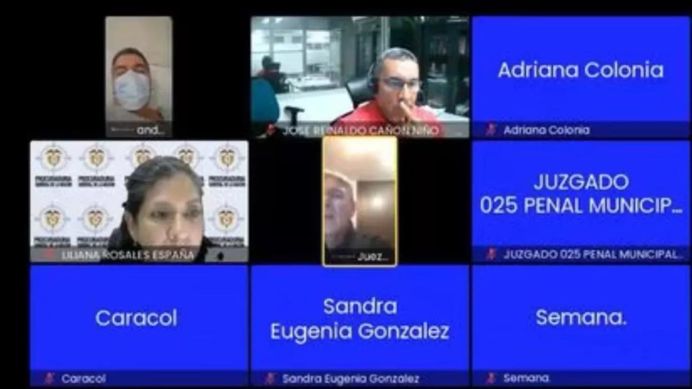 Audiencia de Andrés Ricci