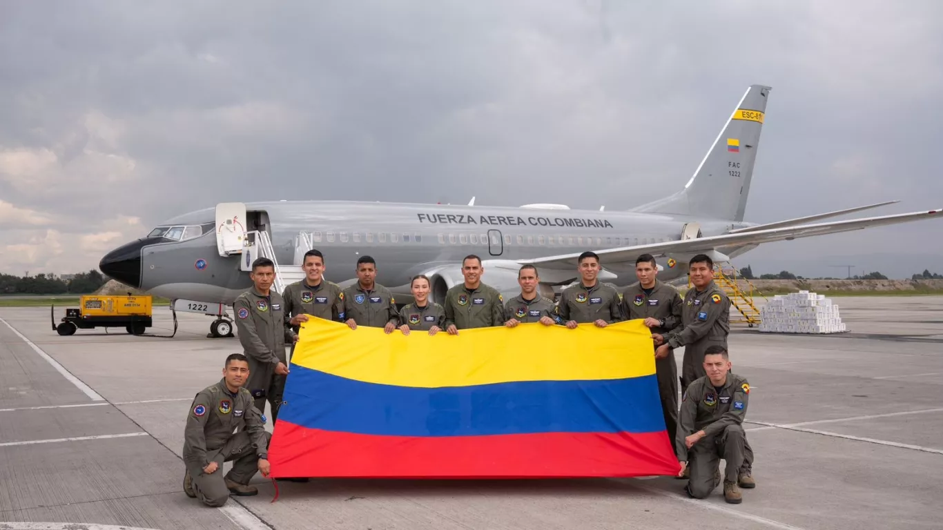 Vuelo FAC Franja de Gaza