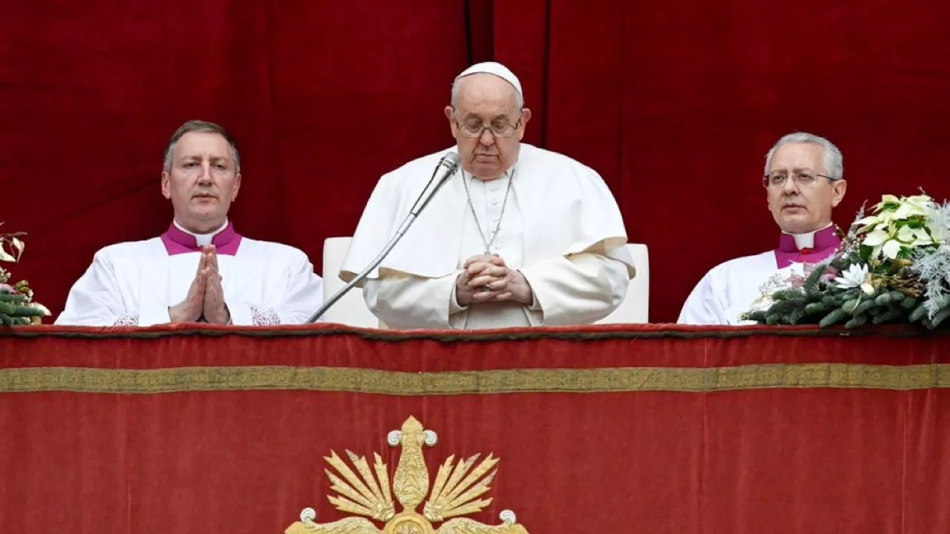 PAPA FRANCISCO 25 DE DIC