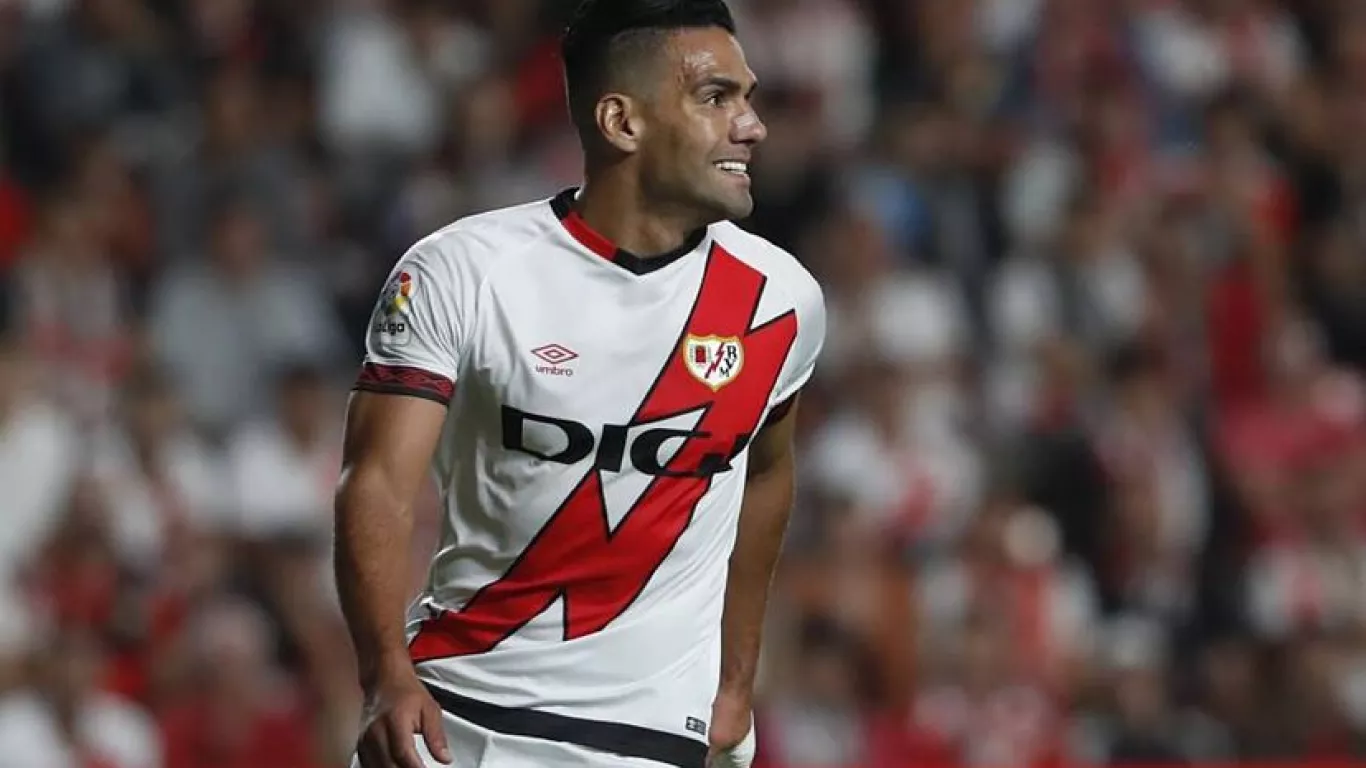 Falcao Hoy en Real Madrid vs Rayo Vallecano por LaLiga : Falcao jugó en el  empate de Rayo Vallecano y Real Madrid: ¿cuántos minutos suma este año?