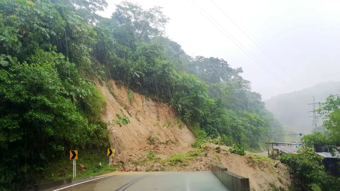 Derrumbe Chocó