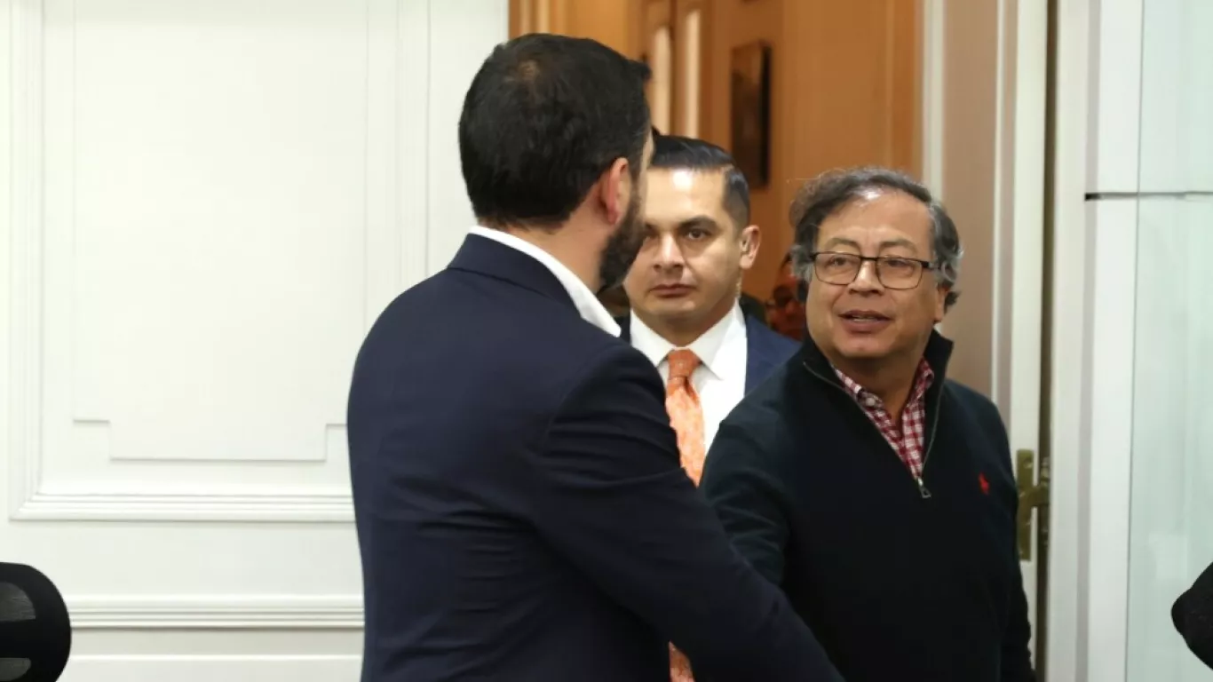 Reunión Petro y Galán