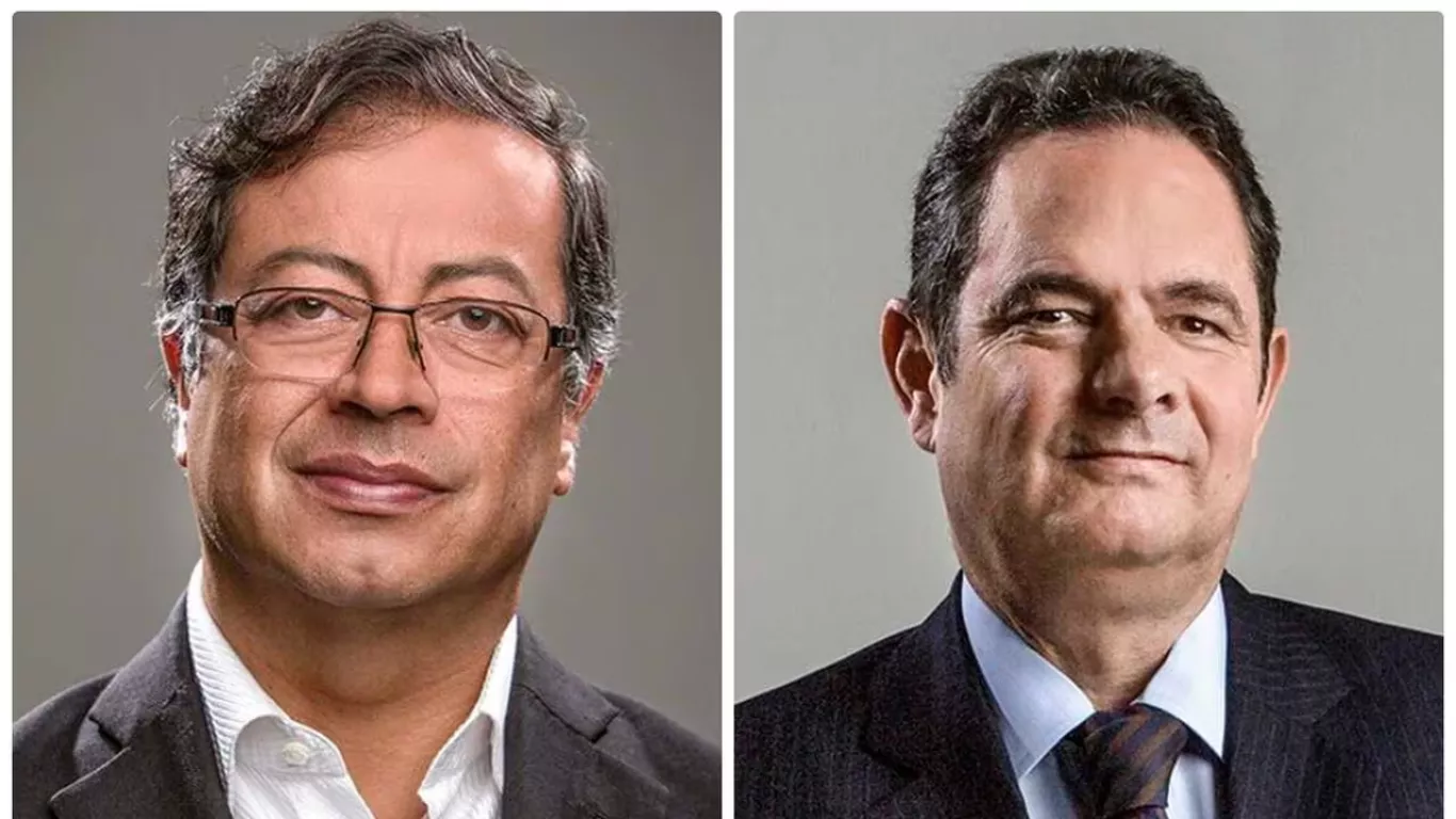 Gustavo Petro y German Vargas Lleras 