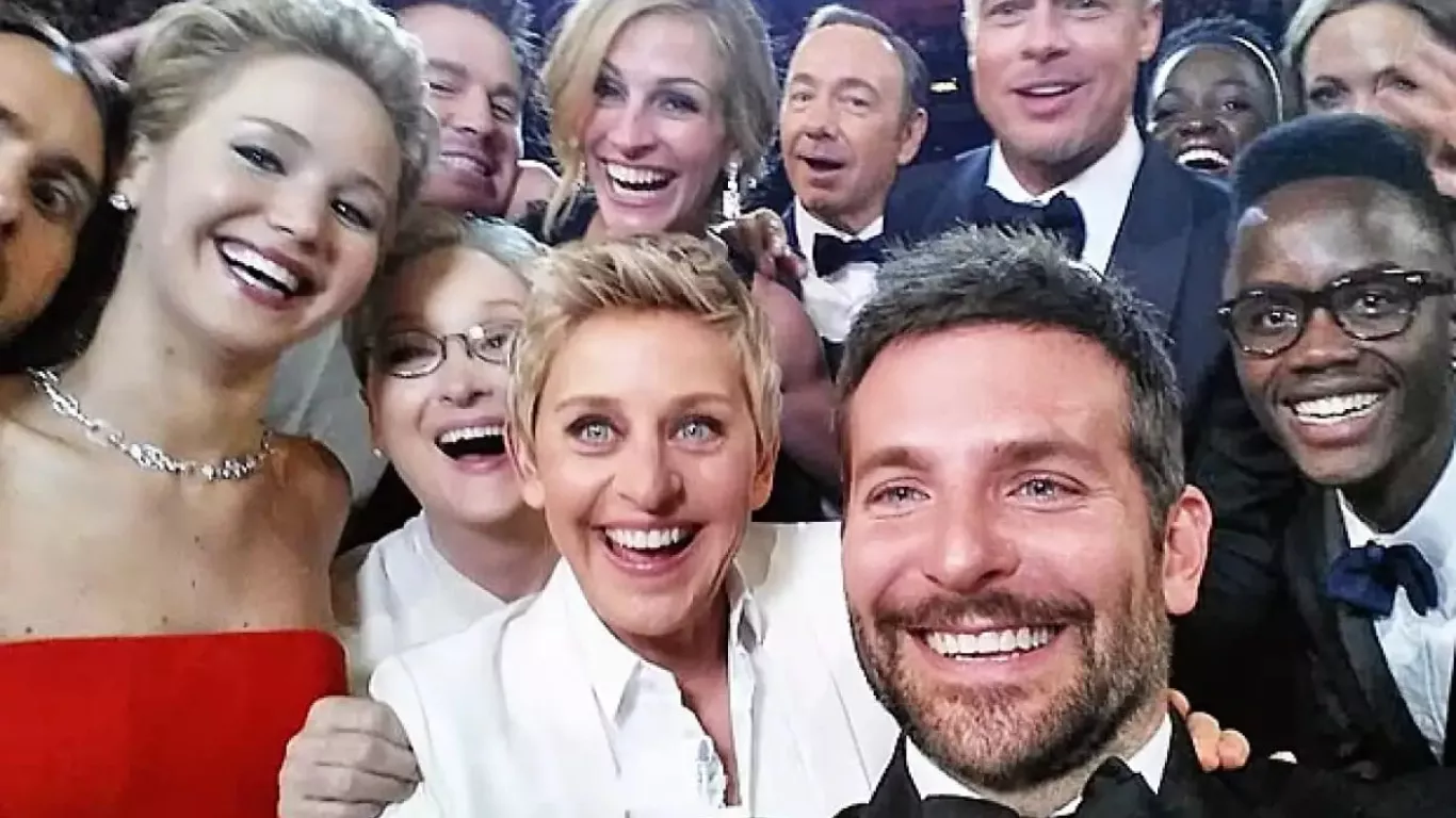 Selfie Premios Oscar