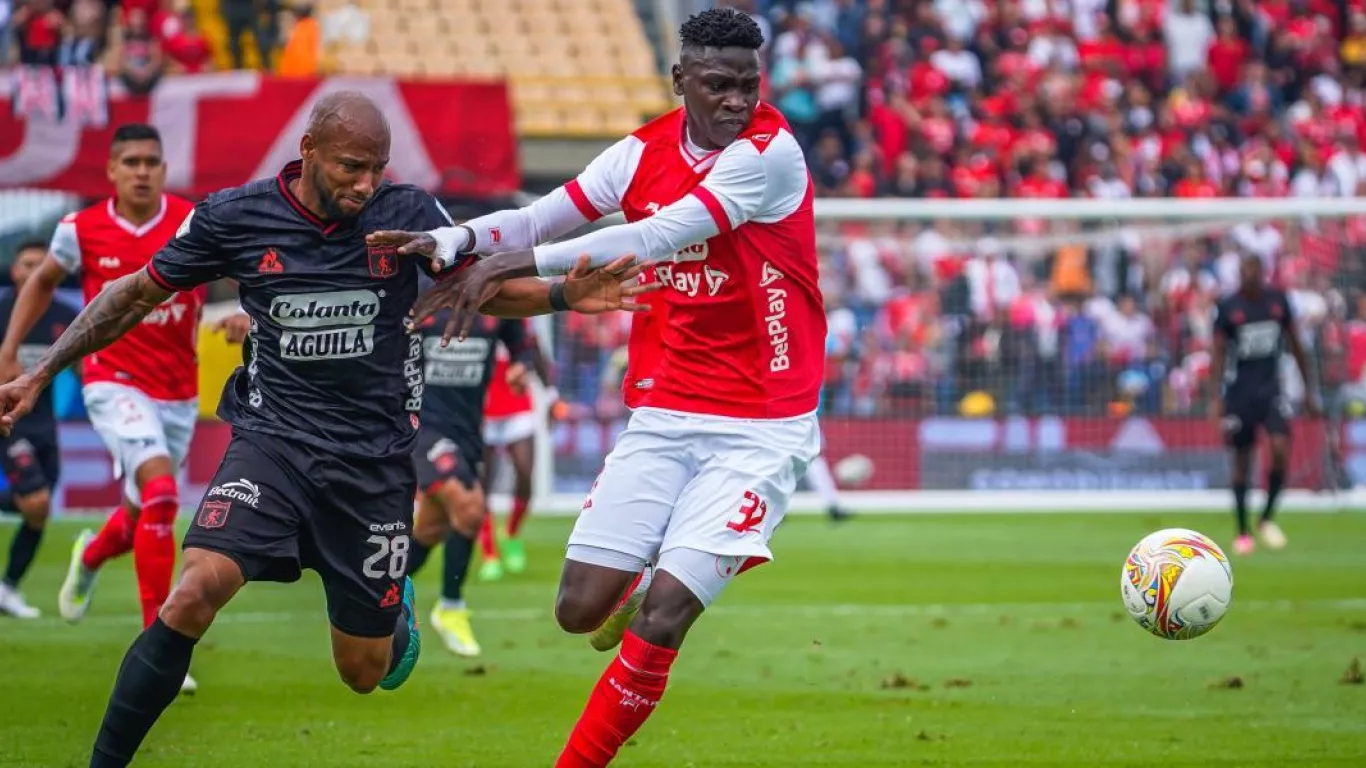 Santa Fe ganó otra vez y eliminó al América en El Campín