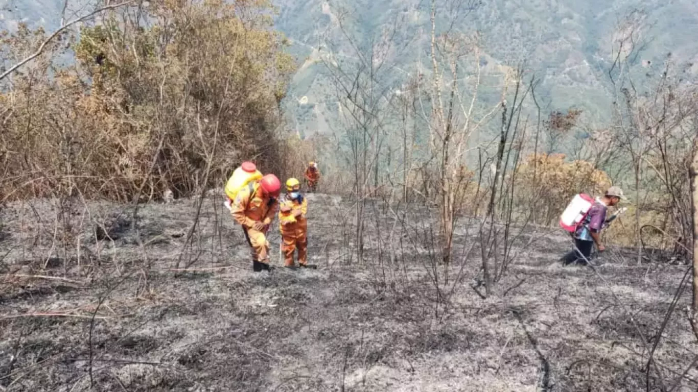 incendio forestal santander