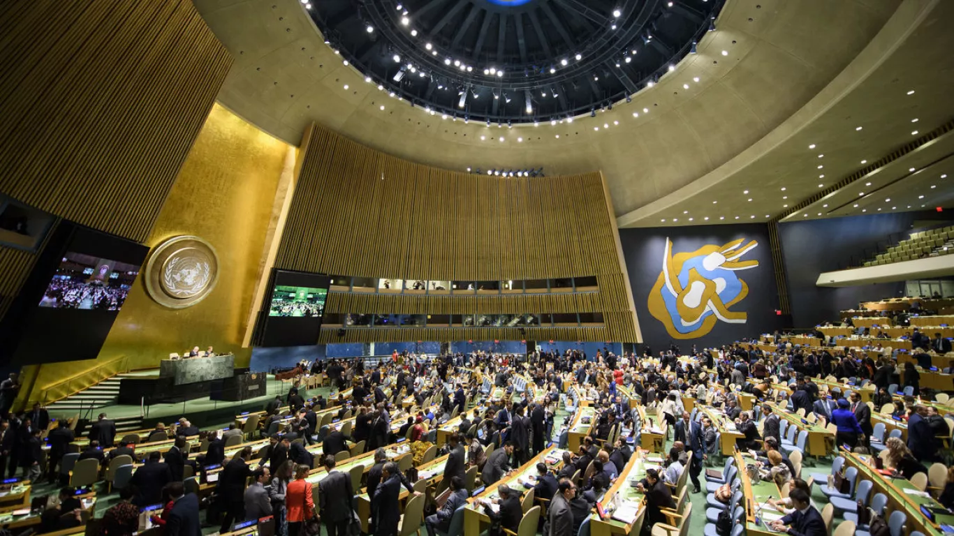 ASAMBLEA DE LA ONU MAYO