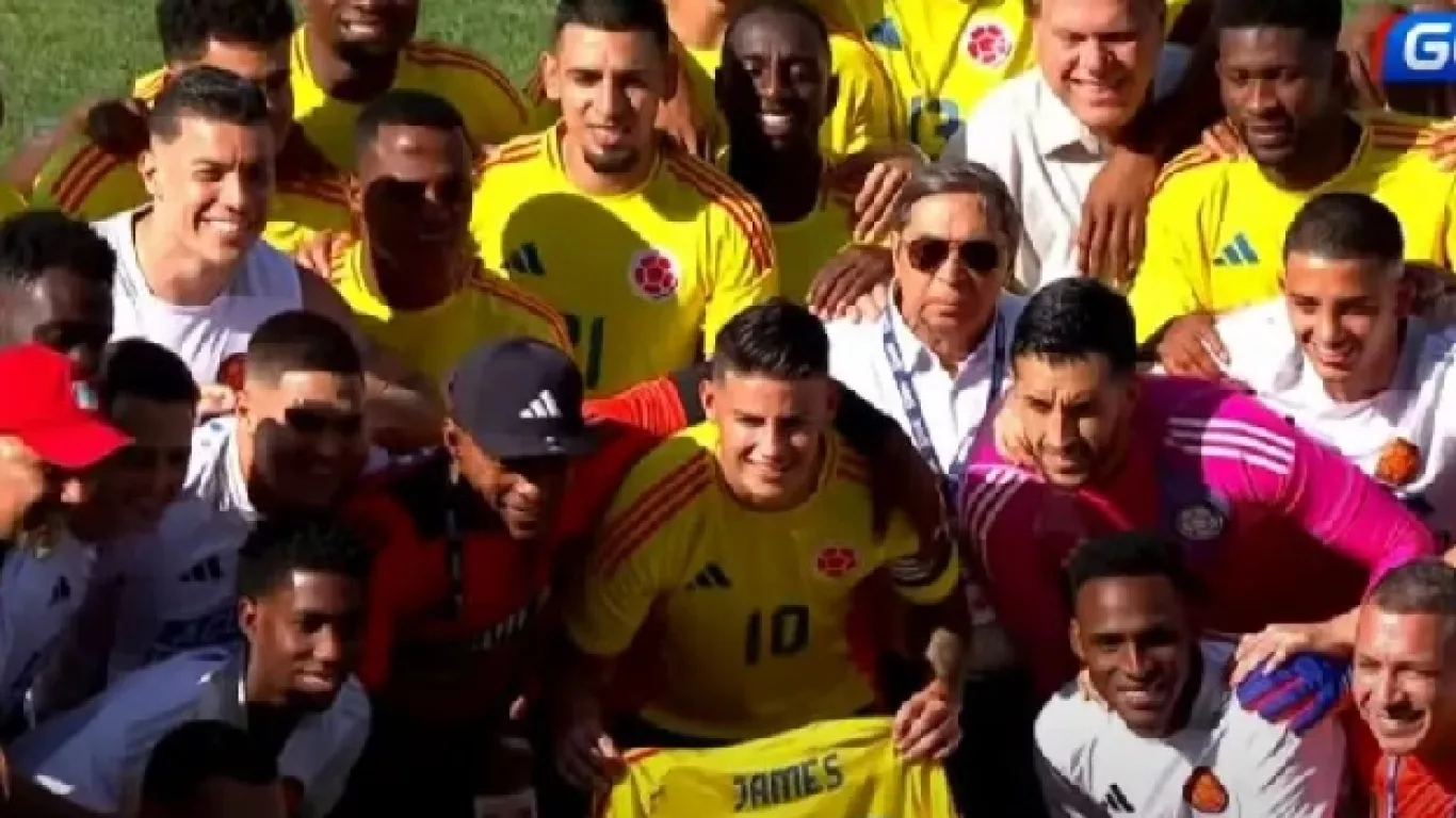 James rodriguez homenaje