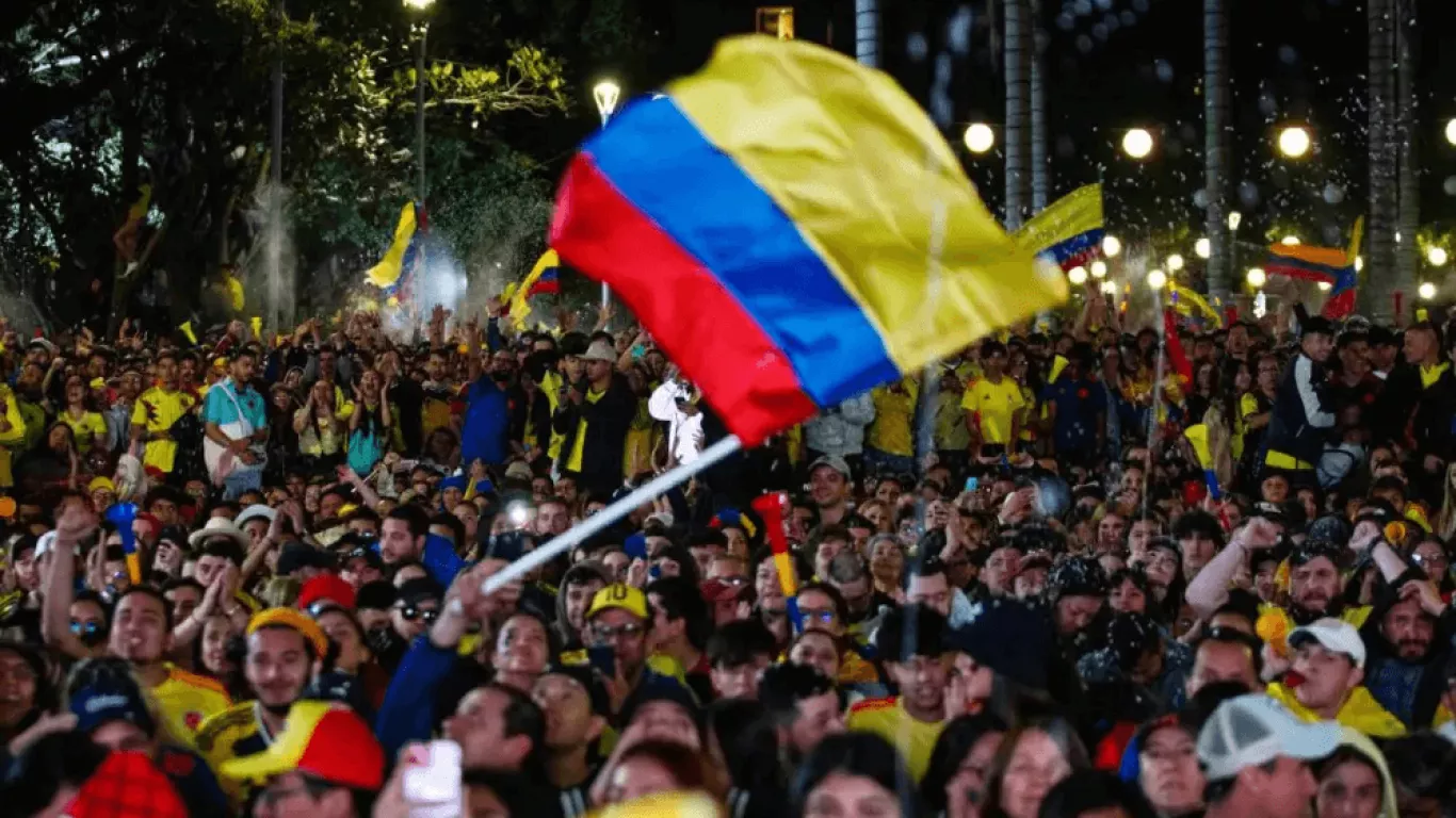 imágenes de colombia viendo la copa américa