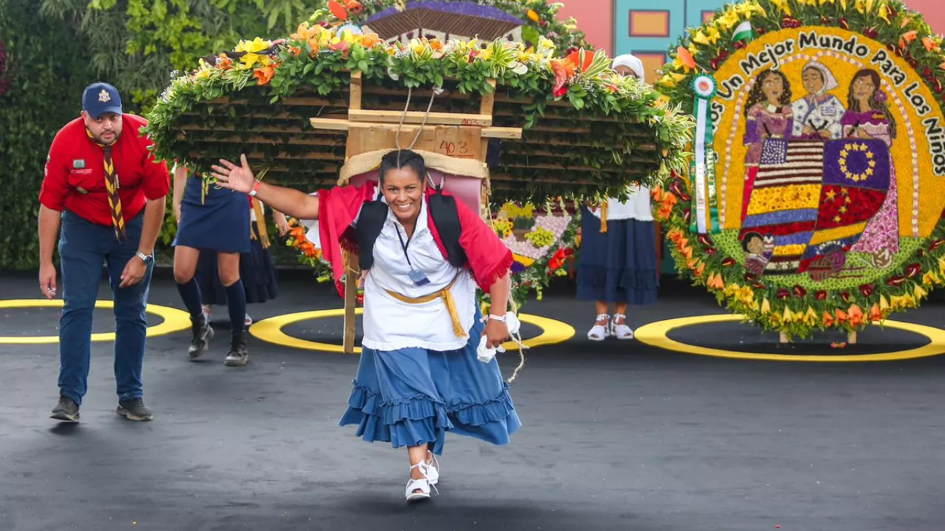 desfile de silleteros Medellin