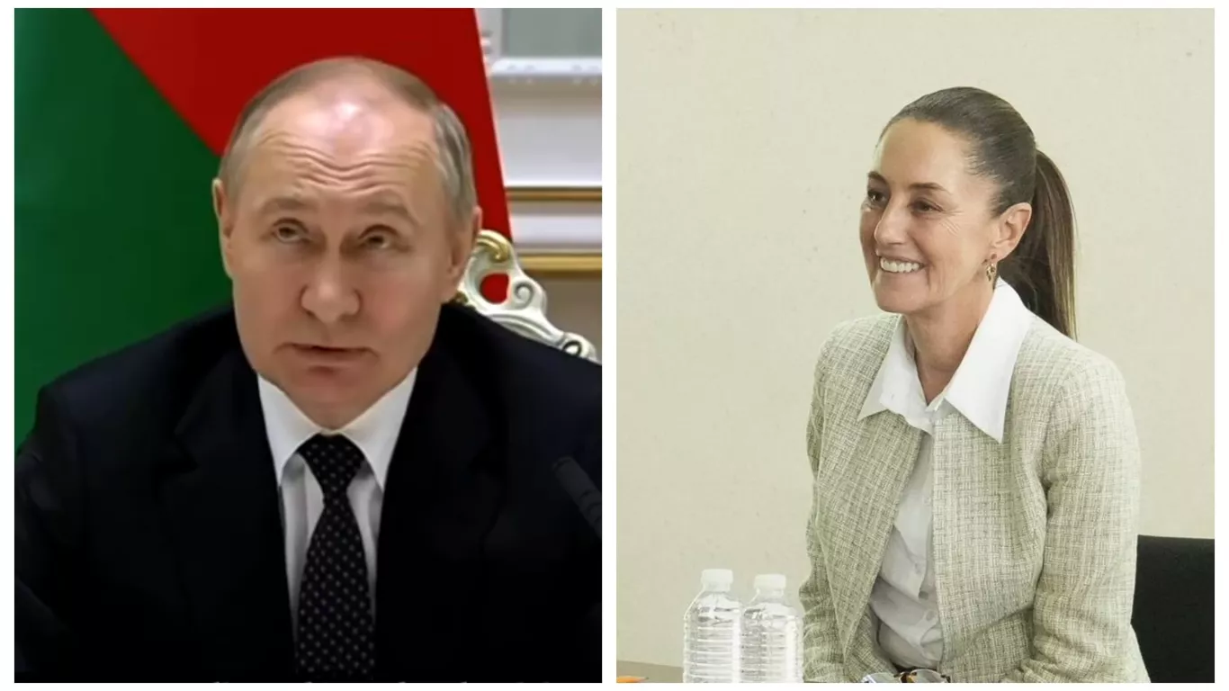 putin y Sheinbaum