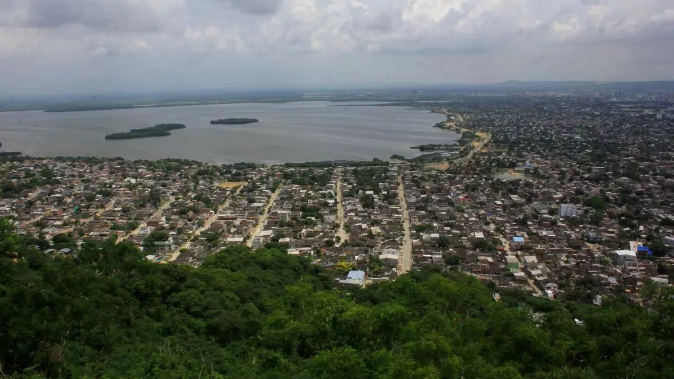 Ciénaga de la Virgen en Cartagena