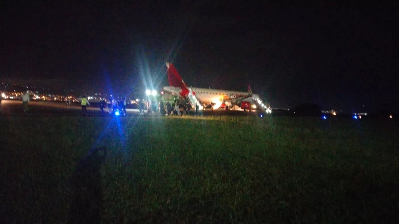 emergencia en avión de Avianca