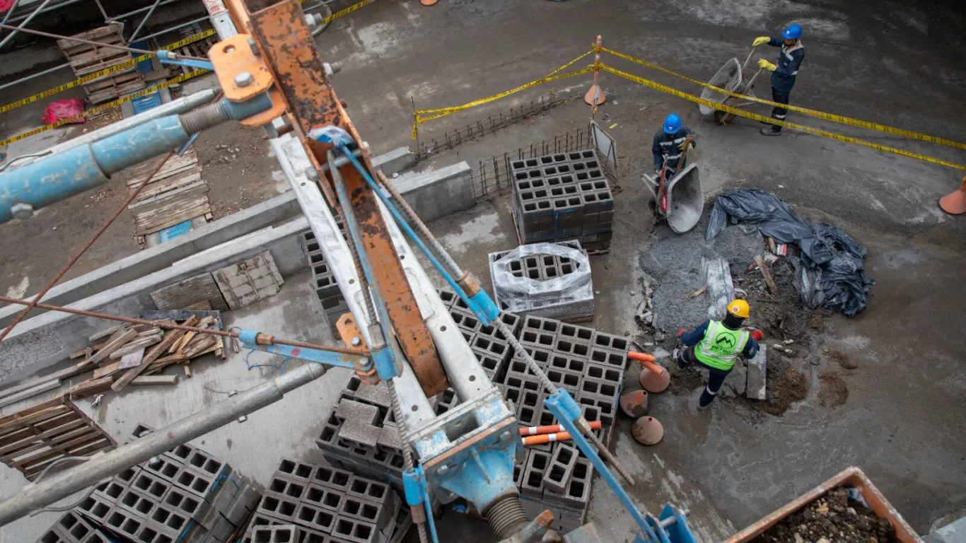 obras metro de Bogotá 24