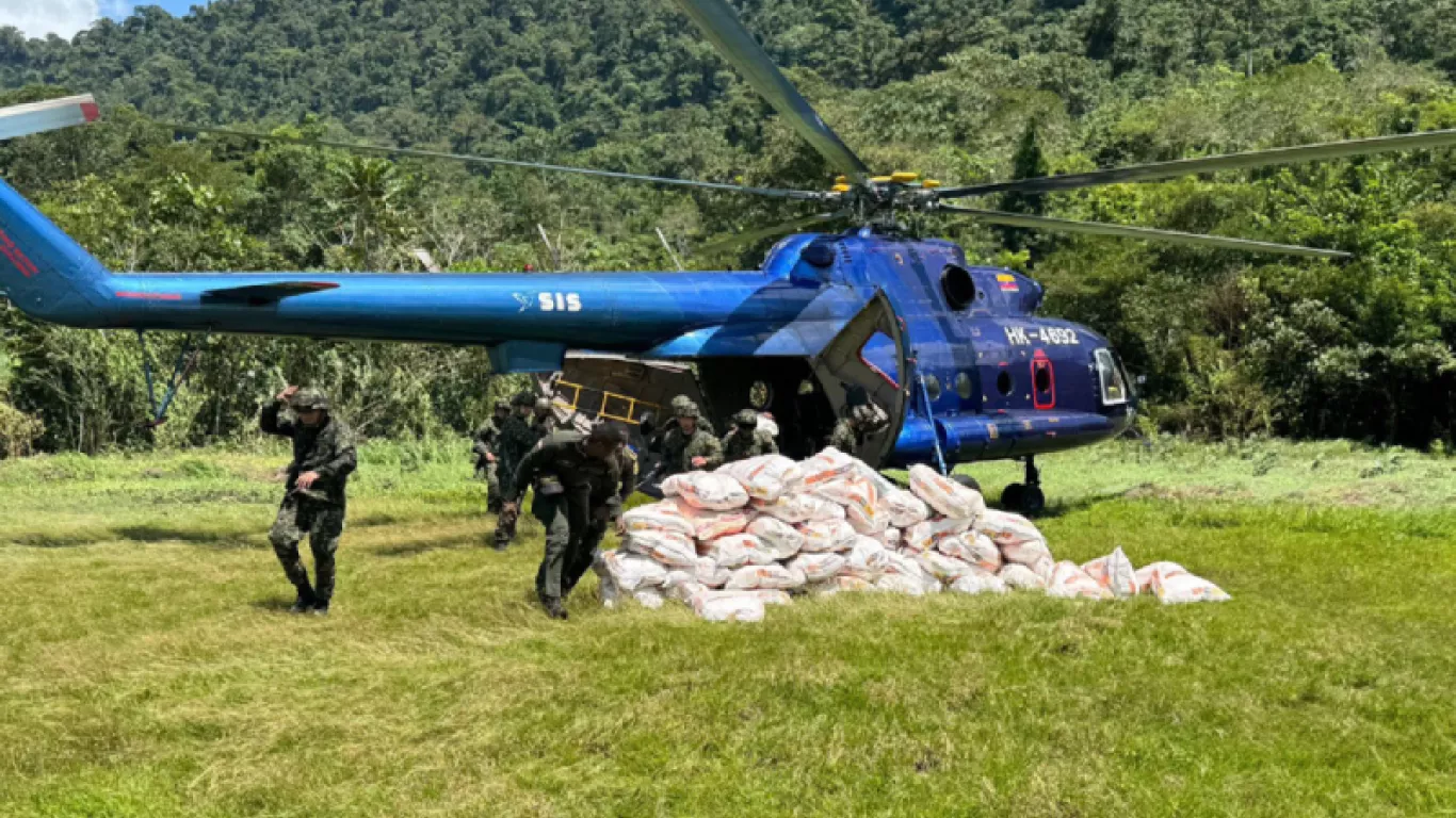 Helicóptero Chocó