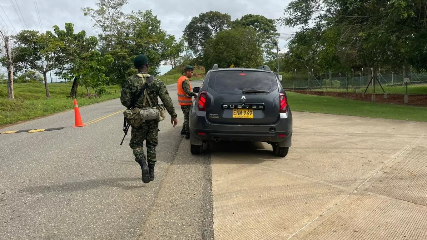 vías de Colombia 11 nov