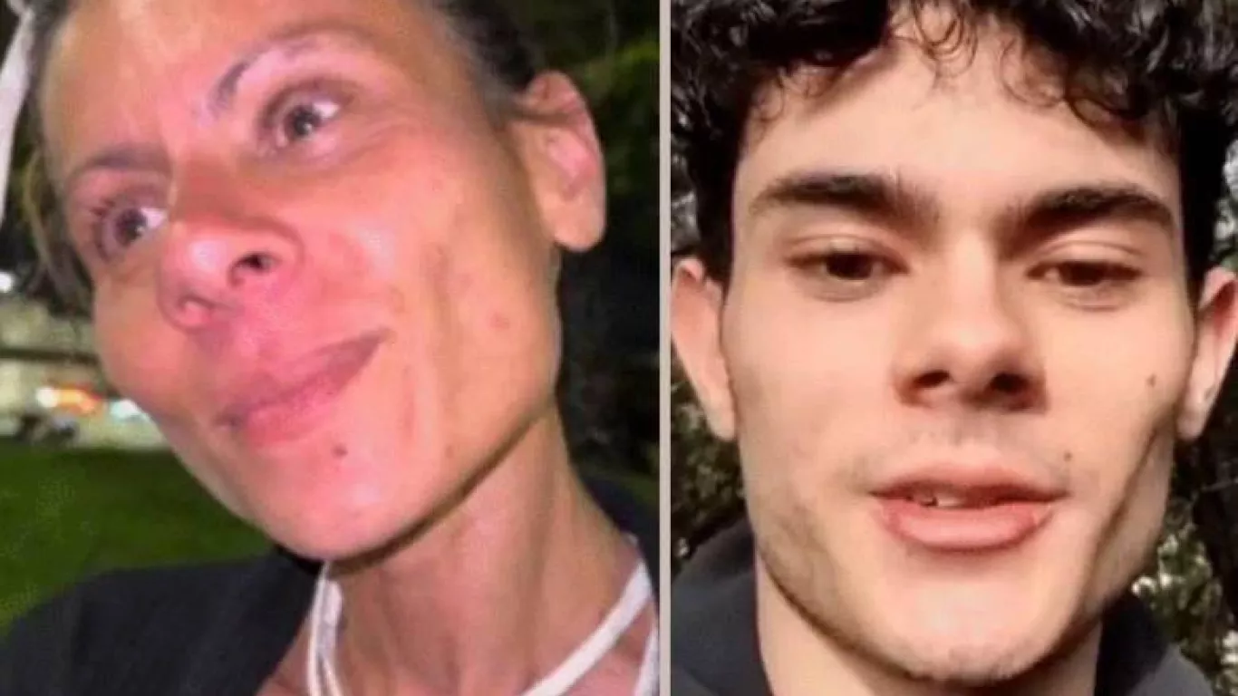 Ingrid Karina e hijo