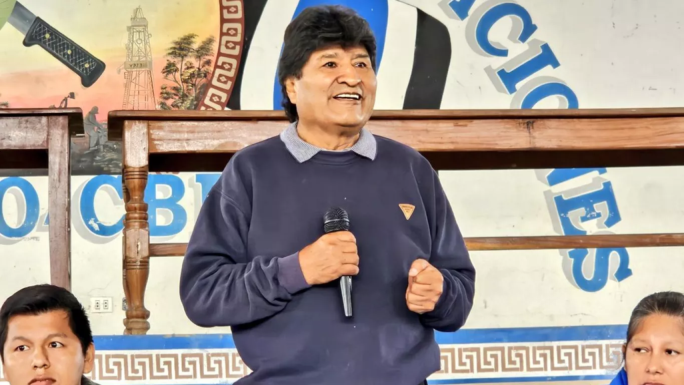 evo morales 14 diciembre