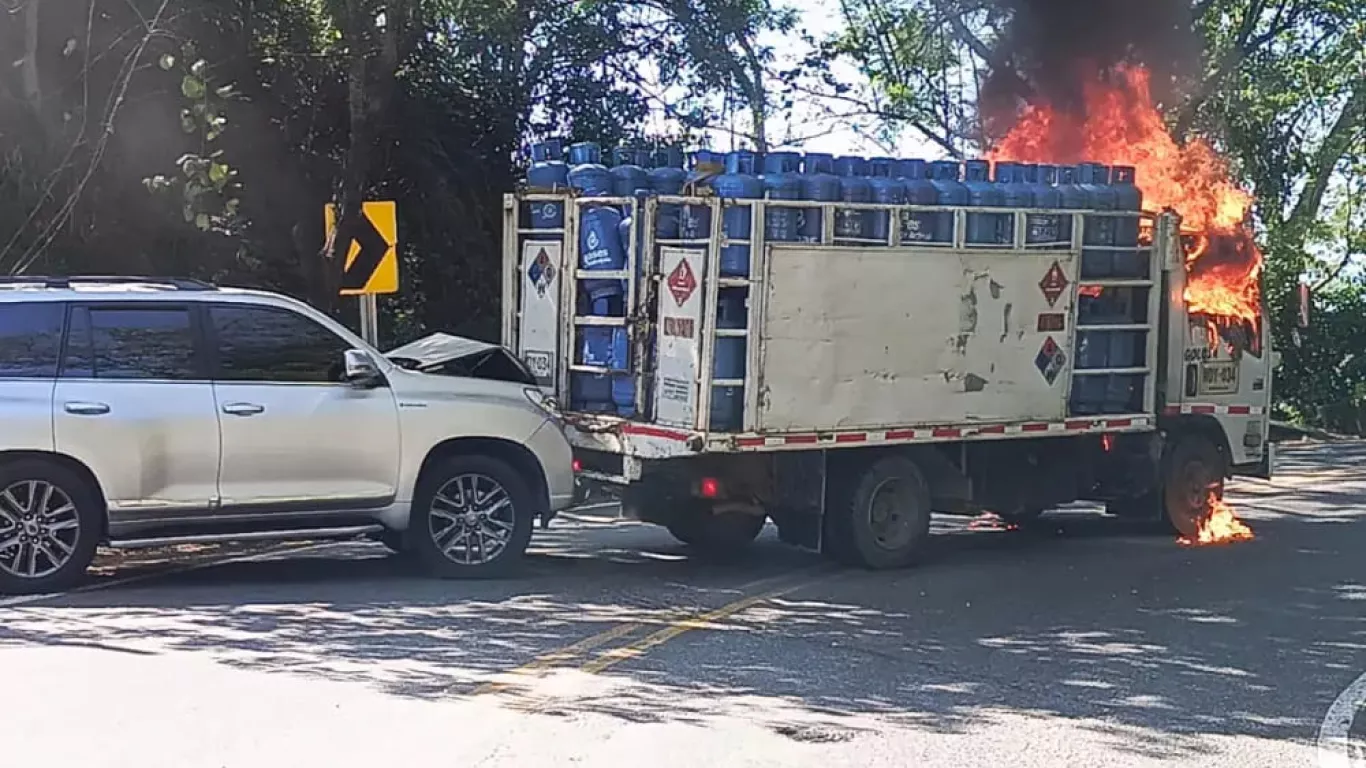 accidente con pipeta de gas