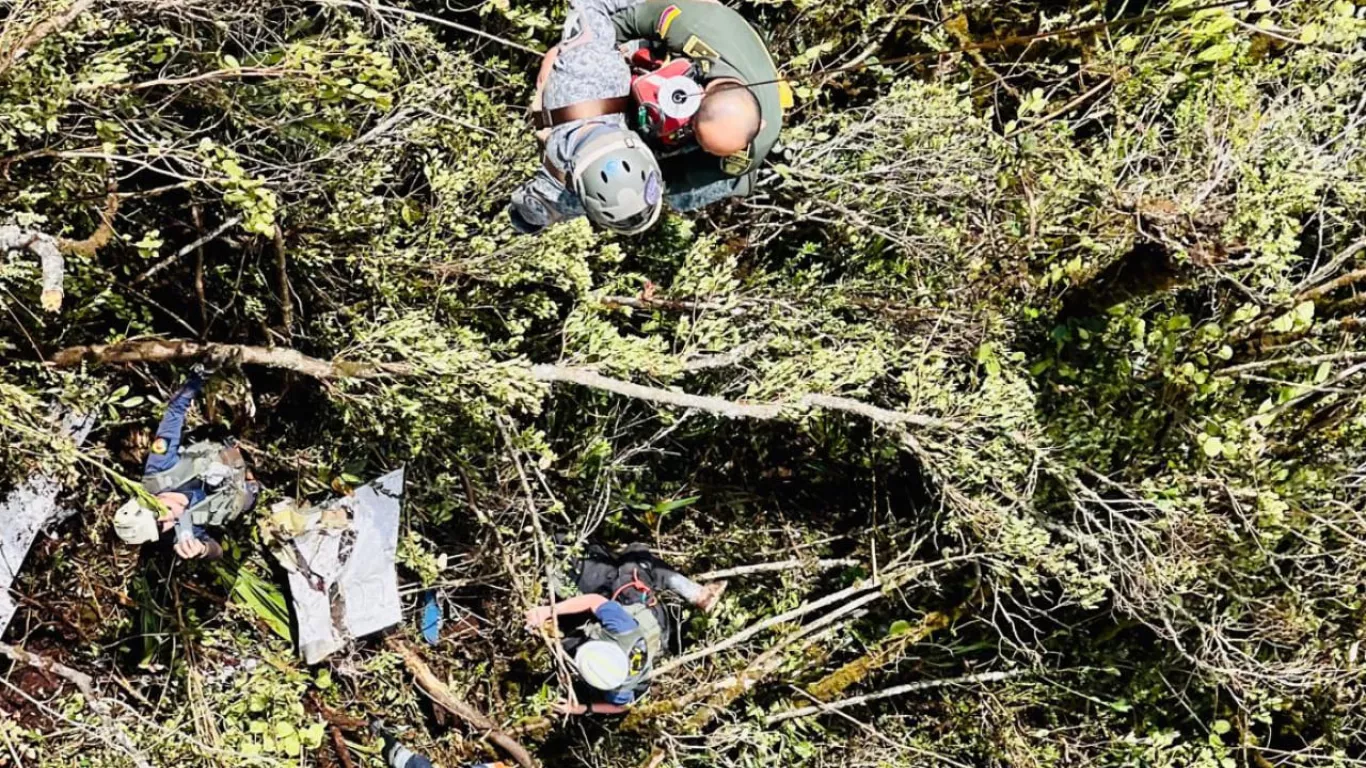 rescate avioneta urrao