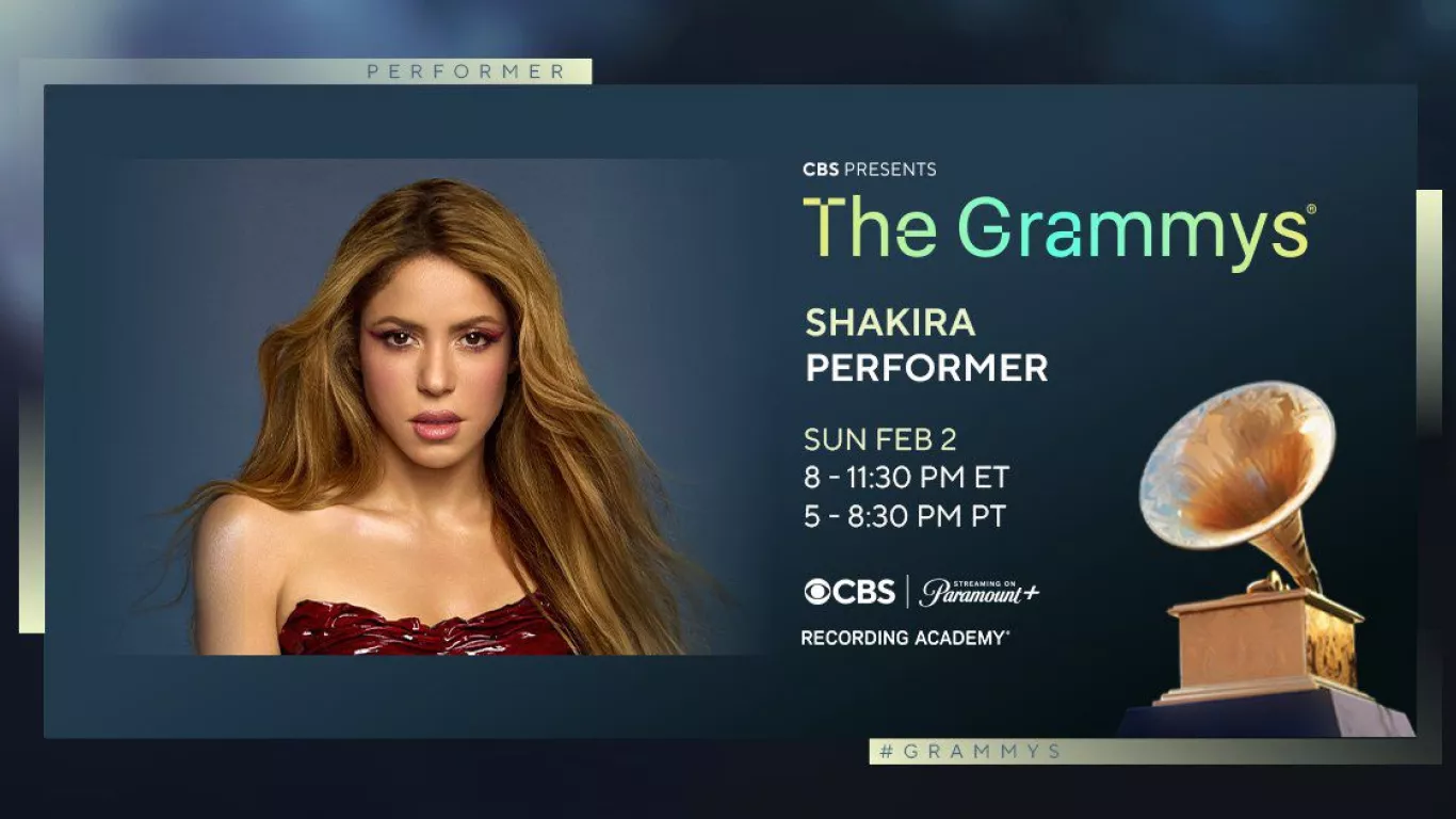 Shakira portada grammys