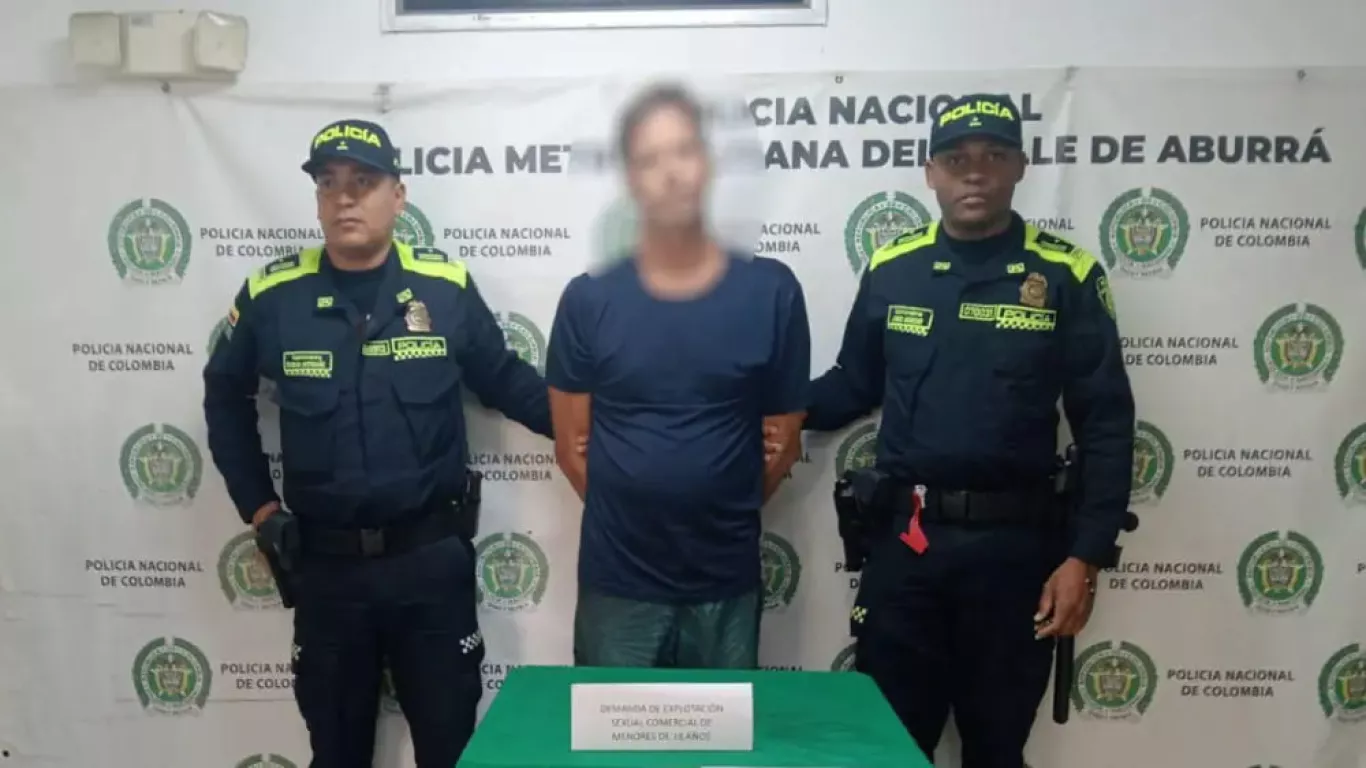 captura explotador sexual mde