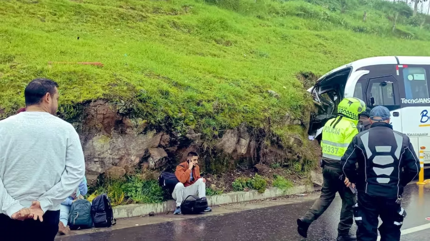 siniestro vial via girardot