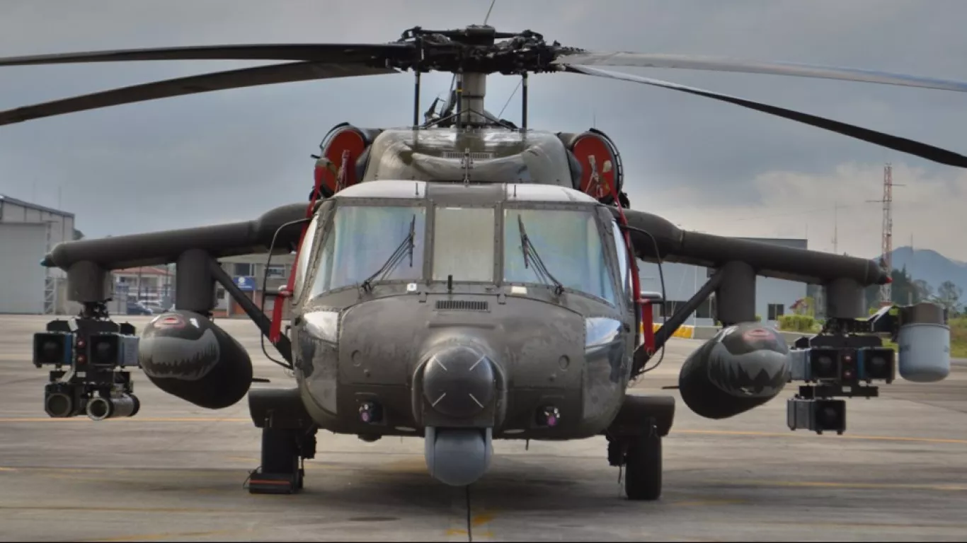 Helicóptero del Ejército Nacional de Colombia