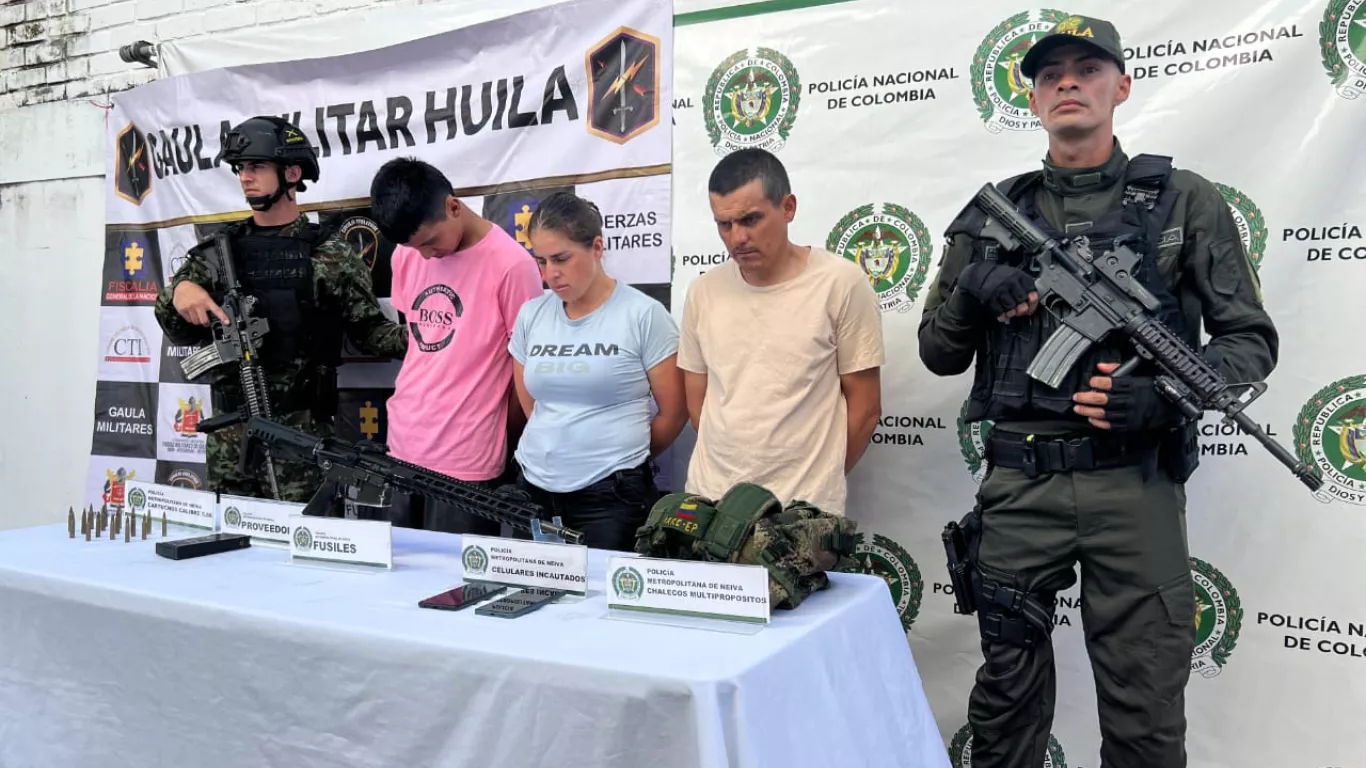 Capturados disidentes