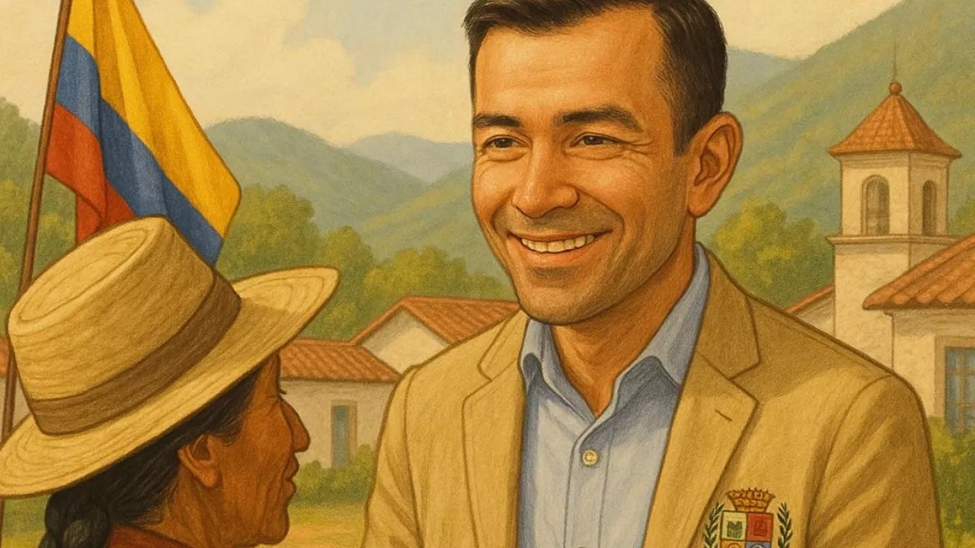 Jorge Rey, gobernador de Cundinamarca con IA