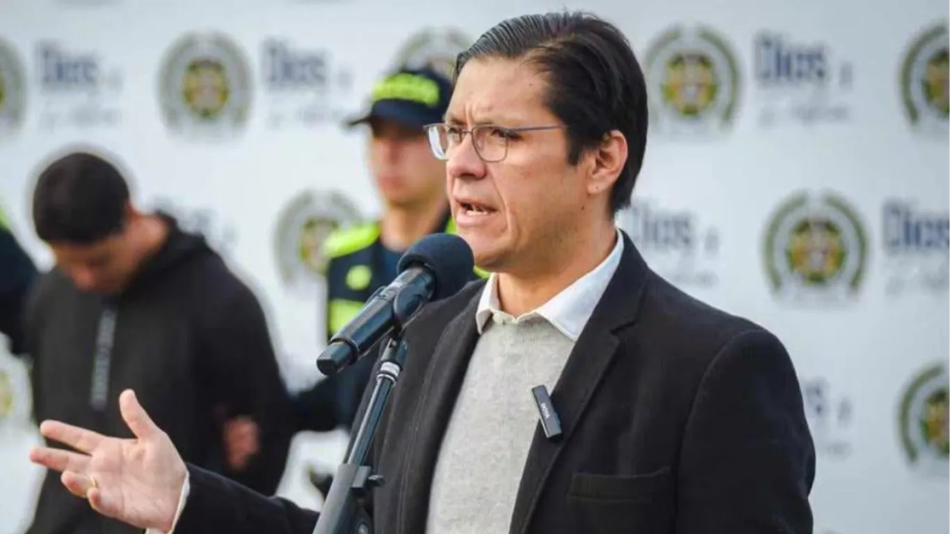 César Restrepo secretario Distrital de Seguridad