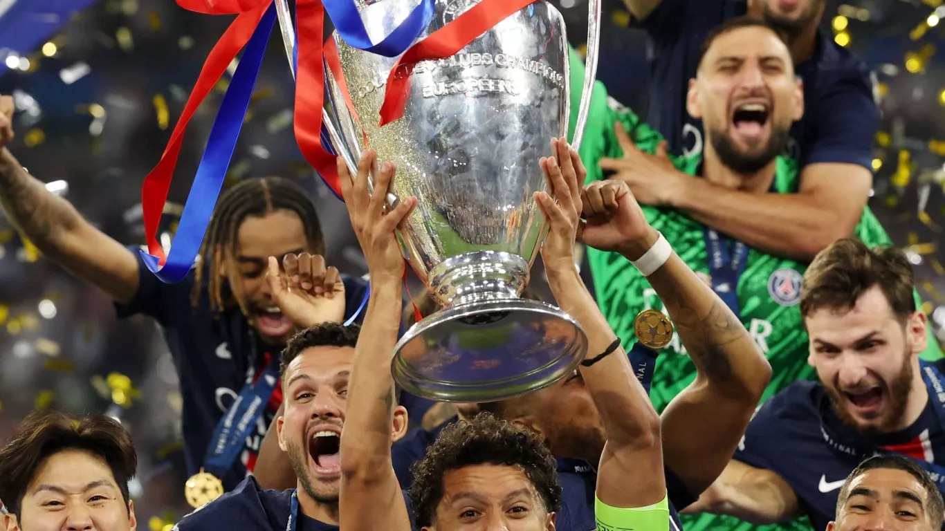 PSG campeon champions 25