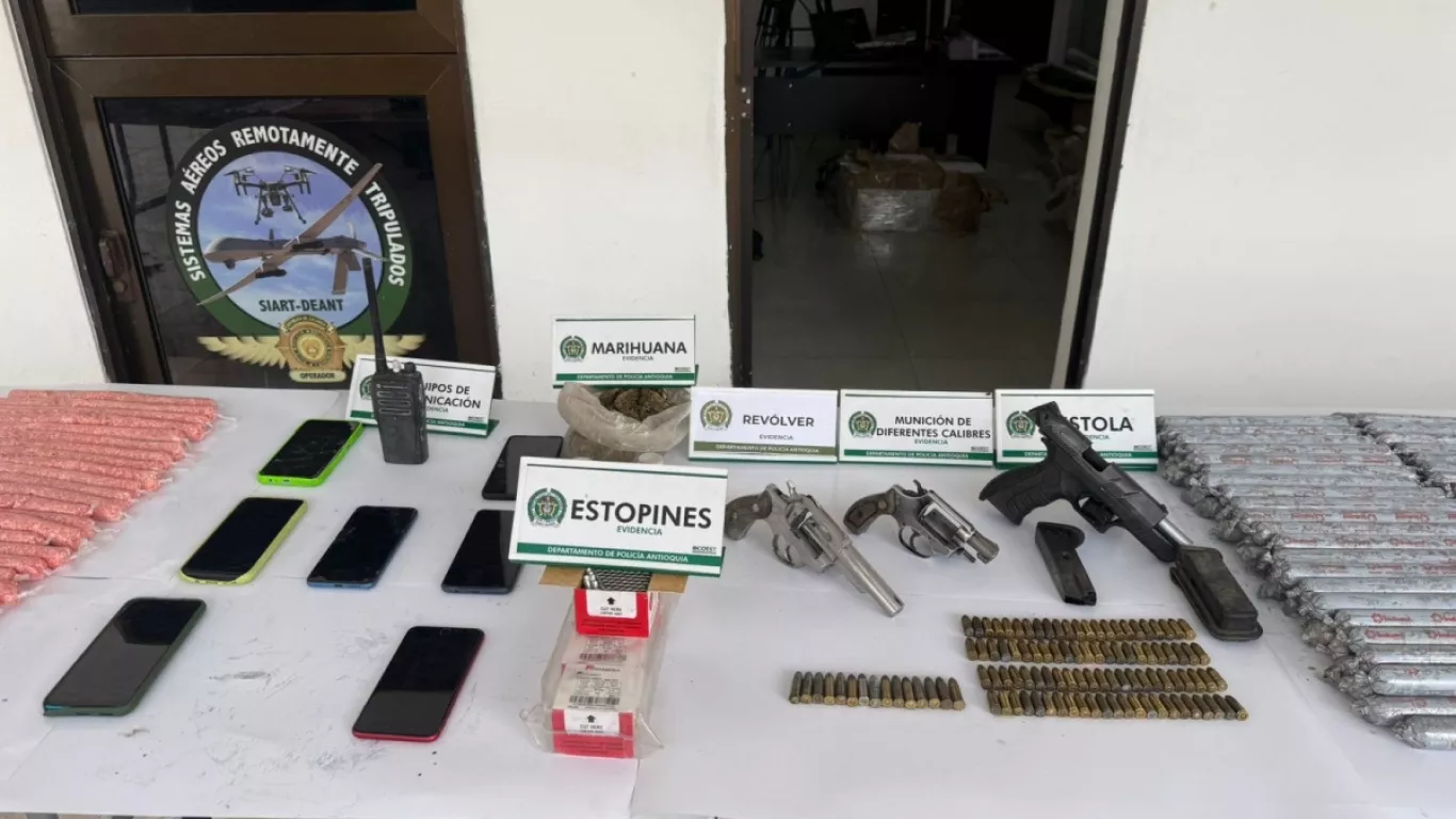 desmantelan red mineria ilegal en antioquia