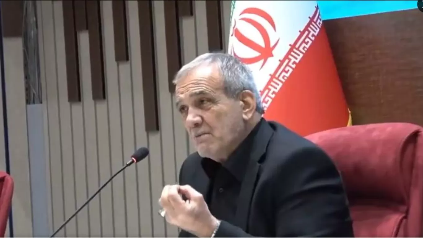  Masoud Pezeshkian, presidente de Iran