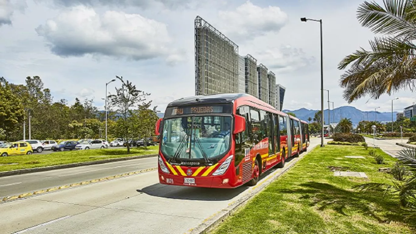 Transmilenio en ruta
