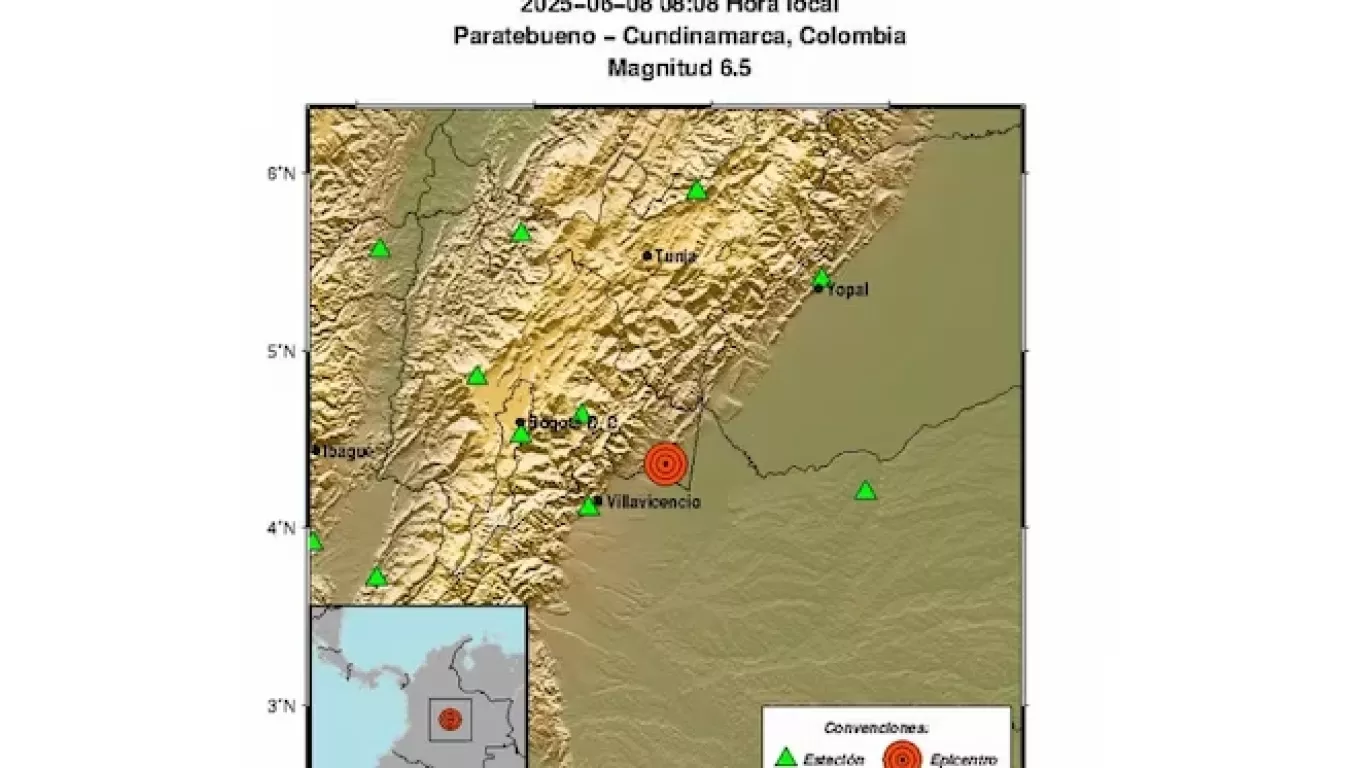 sismo en paratebueno