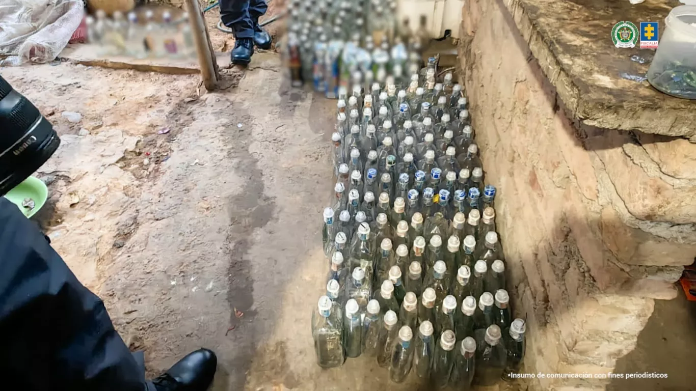 Licor adulterado familia