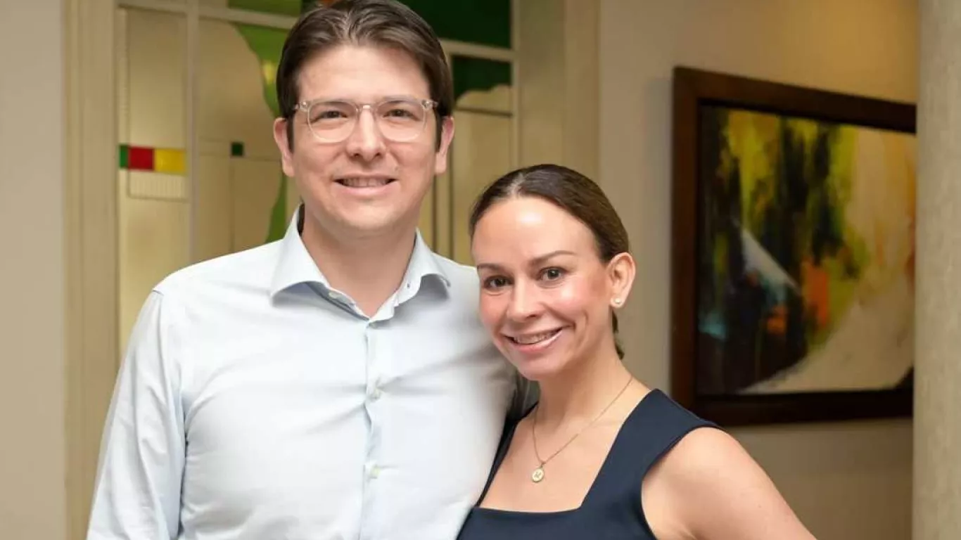 Miguel Uribe y Maria Claudia Tarazona