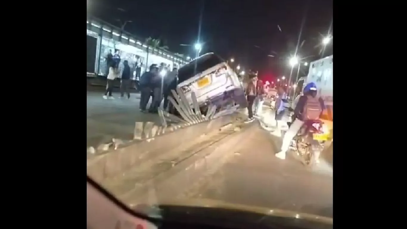 Accidente camioneta
