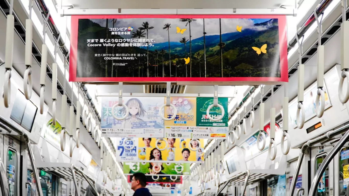 mariposas amarillas en Tokio y Osaka